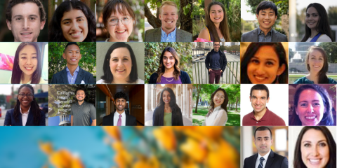 Collage of 23 CHBRP Interns